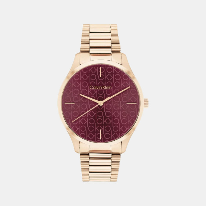 Calvin Klein Round Brown Analog watch