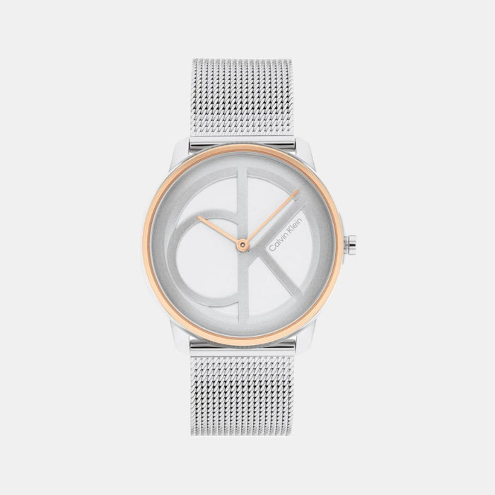 Calvin Klein Round Silver Analog watch