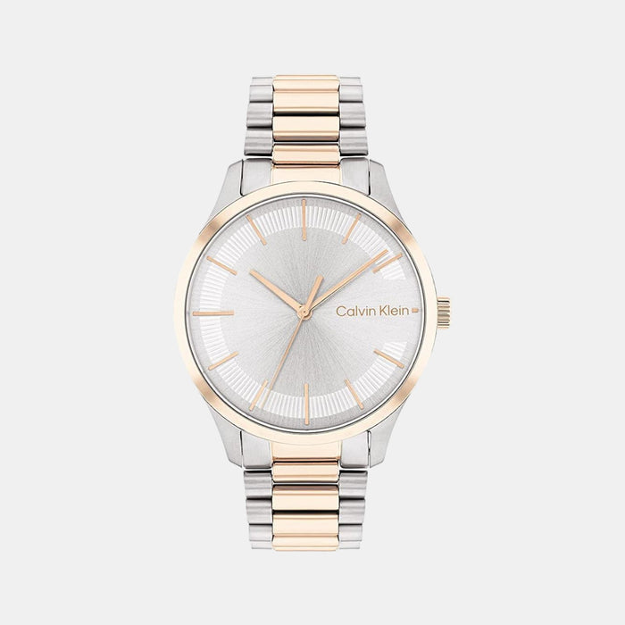 Calvin Klein Round Silver Analog watch