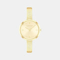 Calvin Klein Round Gold Analog watch