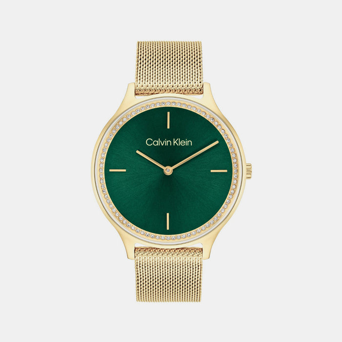 Calvin Klein Round Dark Green Analog watch