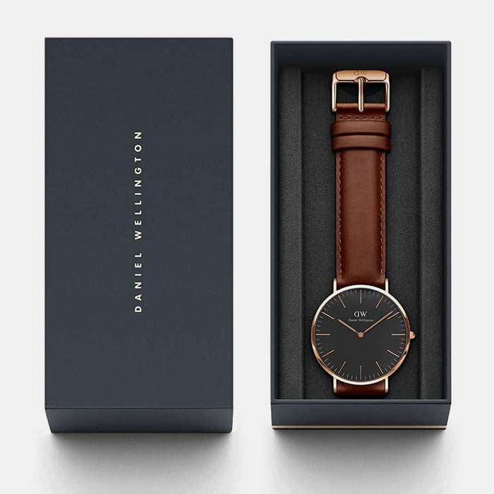 Daniel Wellington 40 mm Brown Quartz watch