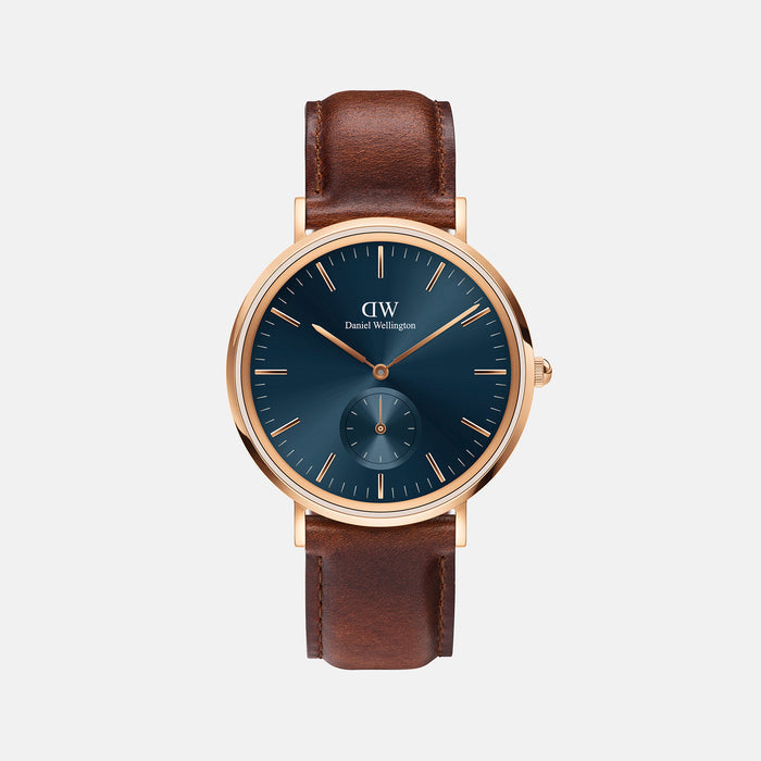 Daniel Wellington Round Blue Analog watch