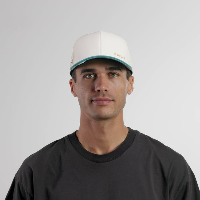 The model-image of the melin Vintage Fit Compass Hydro hat in riverwalk