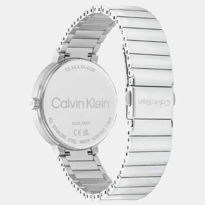 Create Women Quartz Blue Dial Multi-Function Stainless Steel Watch 25100032