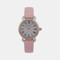 Dress Women Quartz White Dial Analog Leather Watch SUR628P2