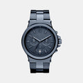 Dylan Men Quartz Blue Dial Chronograph Stainless Steel Watch MK8655