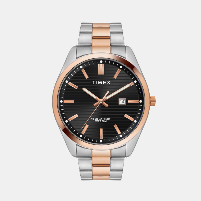 Timex Round Black Analog watch
