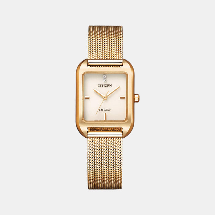 Citizen Rectangular White Analog watch