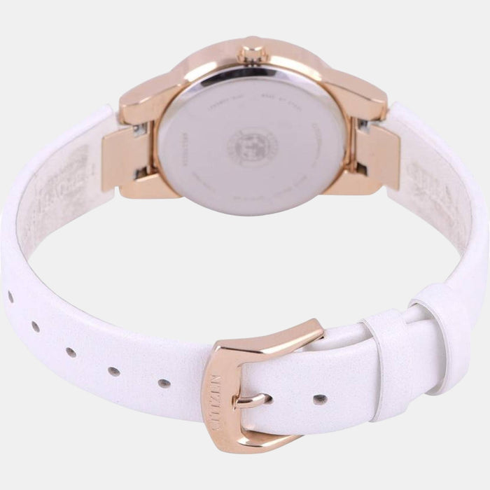 Citizen Women Round White watch
