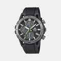 Edifice Men Quartz Black Dial Chronograph Resin Watch ED630