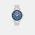 Edifice Men Quartz Blue Dial Chronograph Stainless Steel Watch ED597