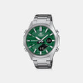 Edifice Men Quartz Green Dial Analog-Digital Stainless Steel Watch ED626
