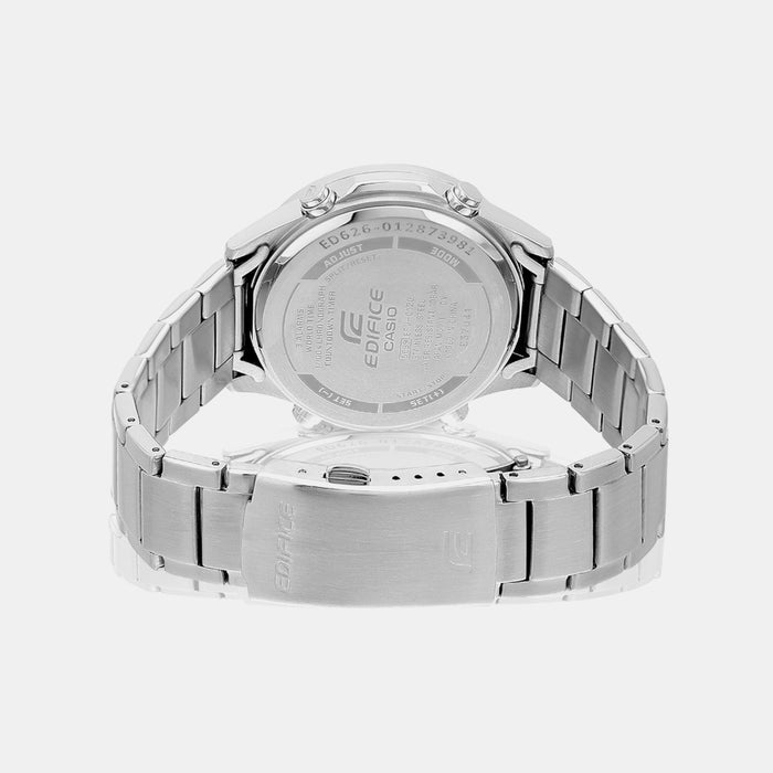 Edifice Men Quartz Green Dial Analog-Digital Stainless Steel Watch ED626