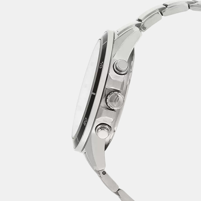 Casio Men Round White watch