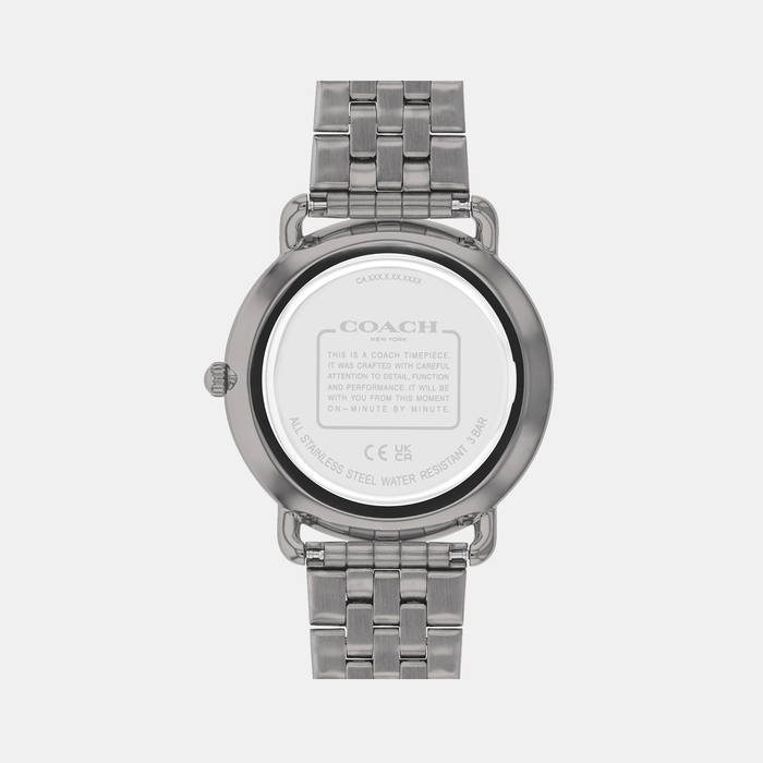 Coach Men Round Blue watch
