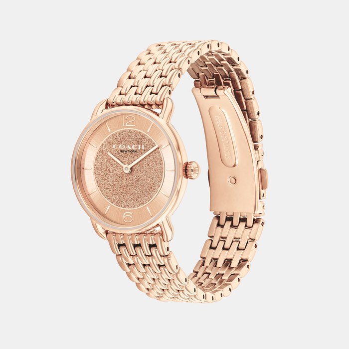 Coach Stainless Steel Round watch