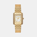 Emery Women Quartz White Dial Analog Stainless Steel Watch MK4826