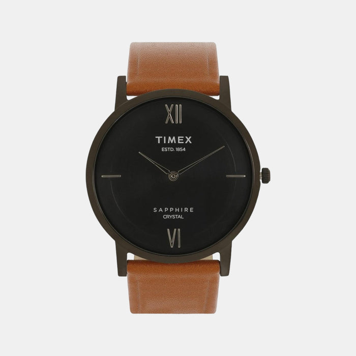 Timex Round Black Analog watch