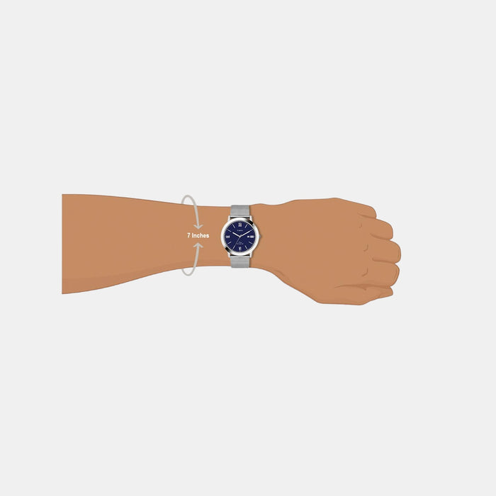 Timex Stainless Steel Blue watch