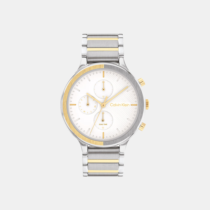 Calvin Klein Round White Analog watch