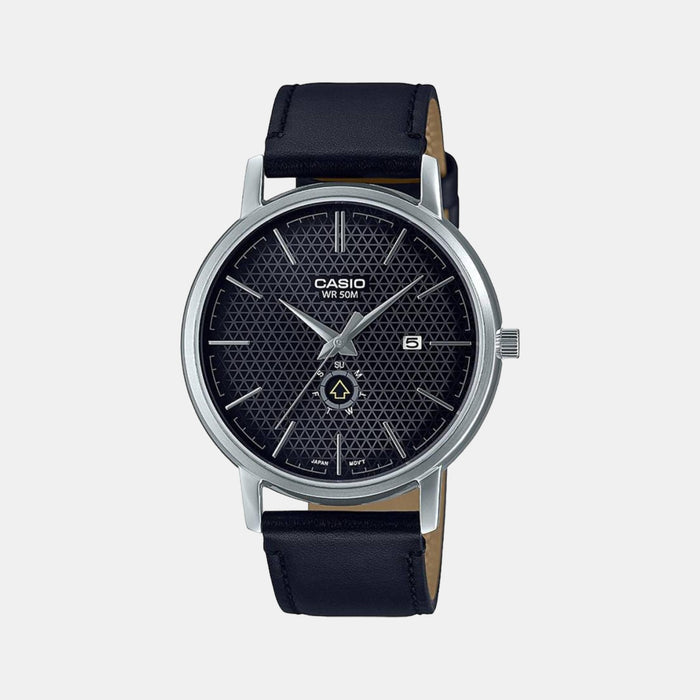 Casio Round Black Analog watch