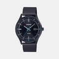 Enticer Men Quartz Black Dial Analog Mesh Watch A2103