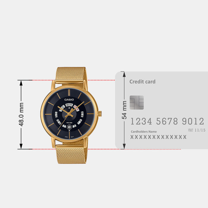 Casio Round Quartz Analog Men watch