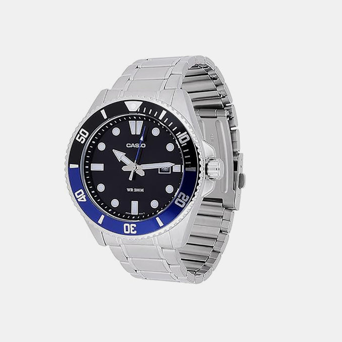 Enticer Men Quartz Black Dial Analog Resin Watch A2190