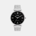 Enticer Men Quartz Black Dial Analog Stainless Steel Watch A2152
