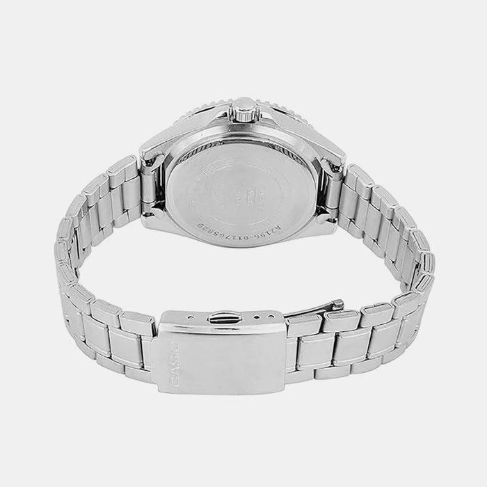 Enticer Men Quartz Black Dial Analog Stainless Steel Watch A2195