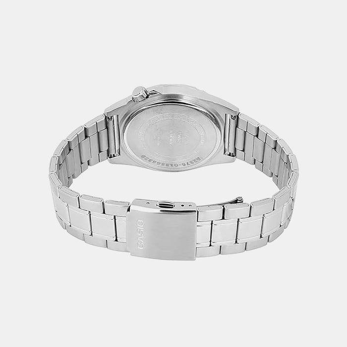 Enticer Men Quartz Black Dial Analog Stainless Steel Watch A2376