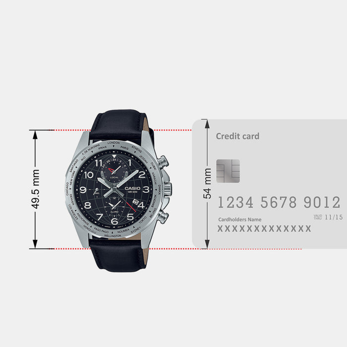 Casio 49 mm Black Quartz watch