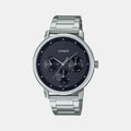 Casio Round Black Chronograph watch