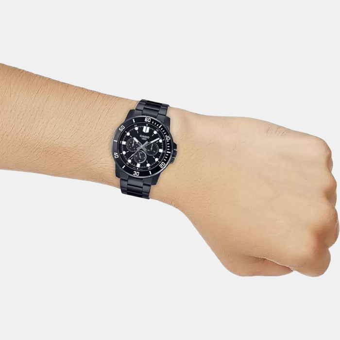 Casio Stainless Steel Black watch