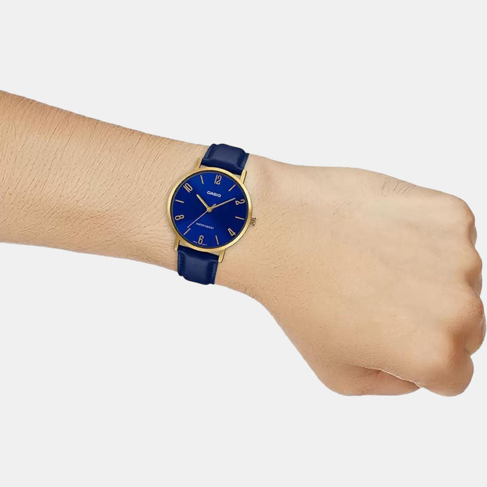 Casio 34 mm Blue Quartz watch