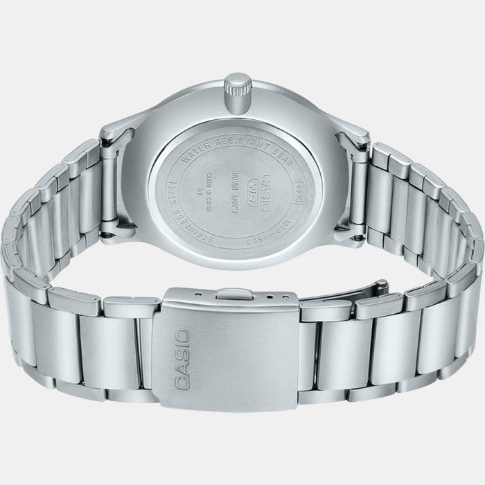 Enticer Men Quartz Blue Dial Analog Stainless Steel Watch A2110