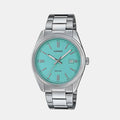 Enticer Men Quartz Blue Dial Analog Stainless Steel Watch A2225