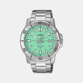 Enticer Men Quartz Blue Dial Analog Stainless Steel Watch A2336