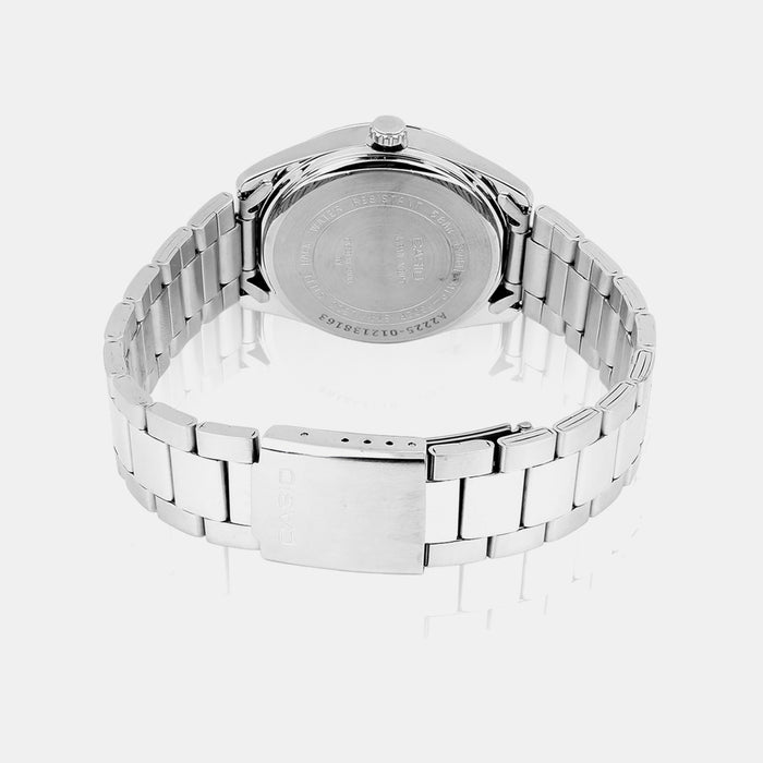 Enticer Men Quartz Blue Dial Analog Stainless Steel Watch A2371