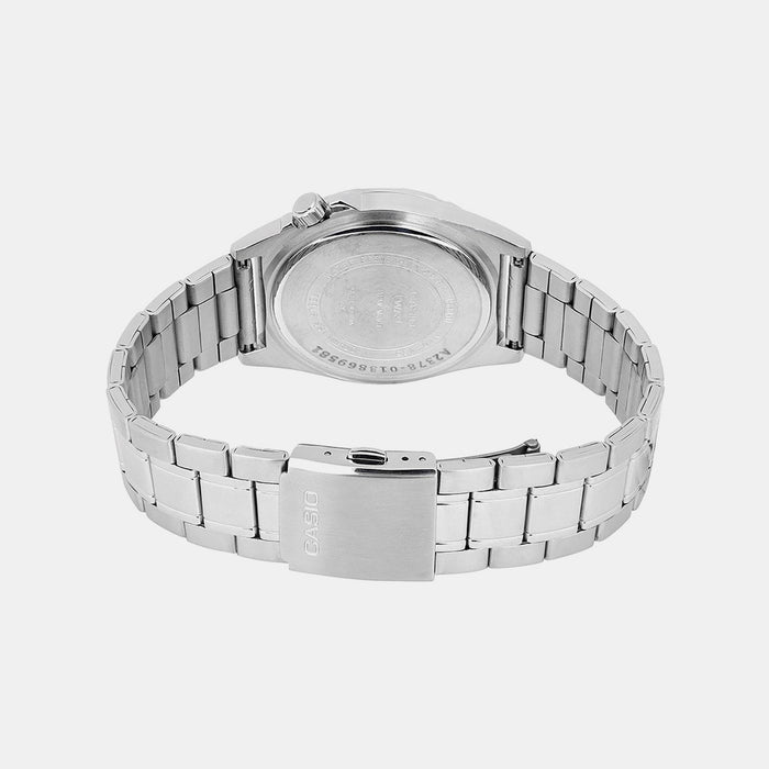 Enticer Men Quartz Green Dial Analog Stainless Steel Watch A2378