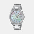 Enticer Men Quartz Mother Of Pearl Dial Analog Stainless Steel Watch A2344