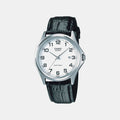 Enticer Men Quartz White Dial Analog Leather Watch A212