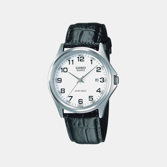 Enticer Men Quartz White Dial Analog Leather Watch A212