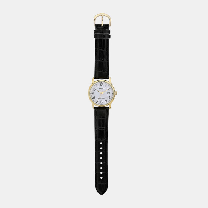 Enticer Men Quartz White Dial Analog Leather Watch A2314