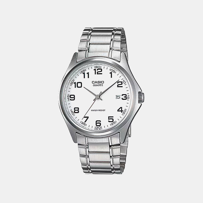 Enticer Men Quartz White Dial Analog Stainless Steel Watch A211