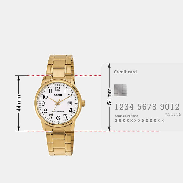 Enticer Men Quartz White Dial Analog Stainless Steel Watch A2312