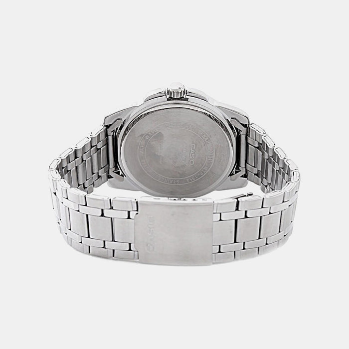 Enticer Men Quartz White Dial Analog Stainless Steel Watch A552
