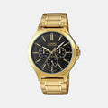 Enticer Men Quartz White Dial Multi-Function Stainless Steel Watch A2318