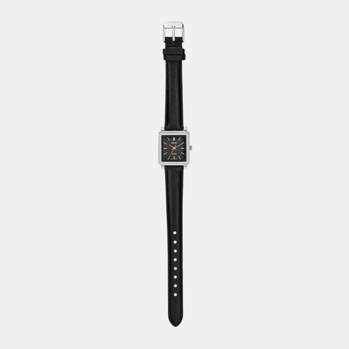 Enticer Women Quartz Black Dial Analog Leather Watch A2234